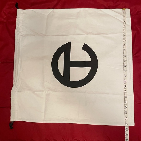 Telfar | White & Black Logo Drawstring Dust Bag Brand New, Pre Owned, Never Used - Picture 12 of 13